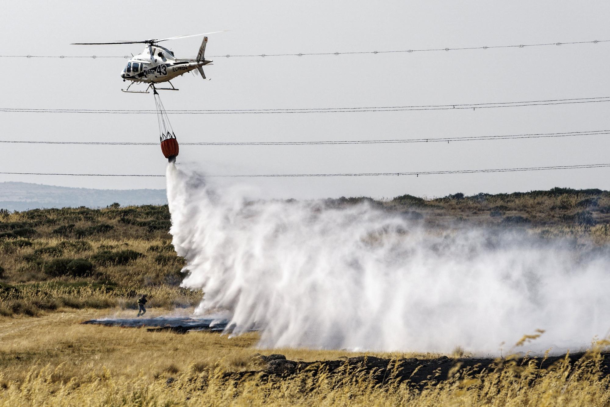 Semana negra de incendios: Cuatro muertos y 120.000 hectáreas quemadas
