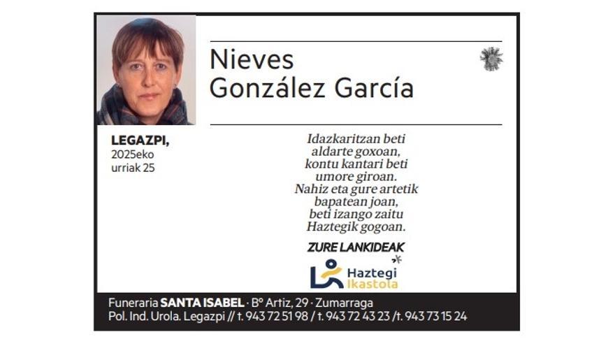 Nieves González García