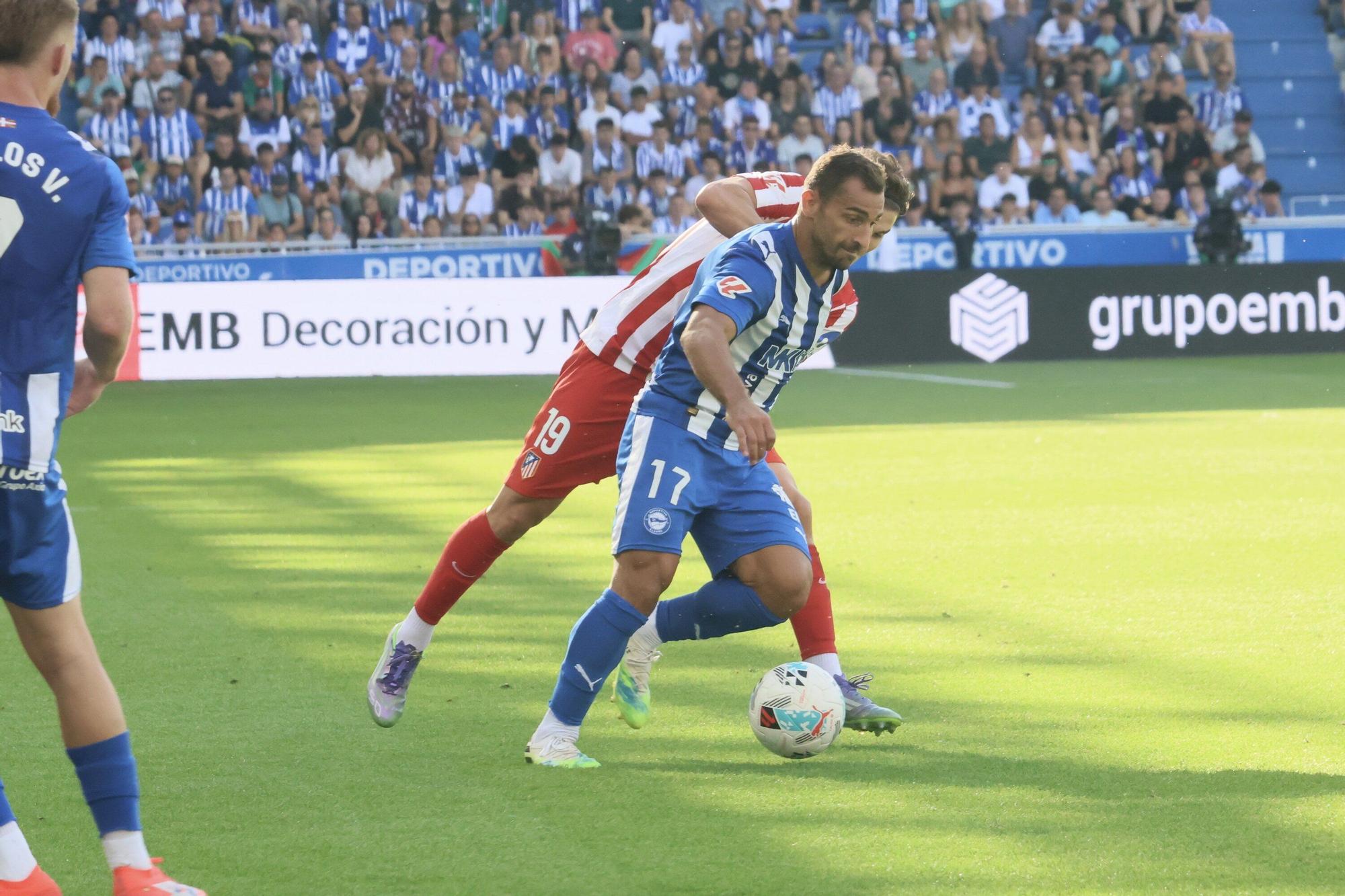 En imágenes: Un punto de oro para el Alavés tras empatar con el Atlético