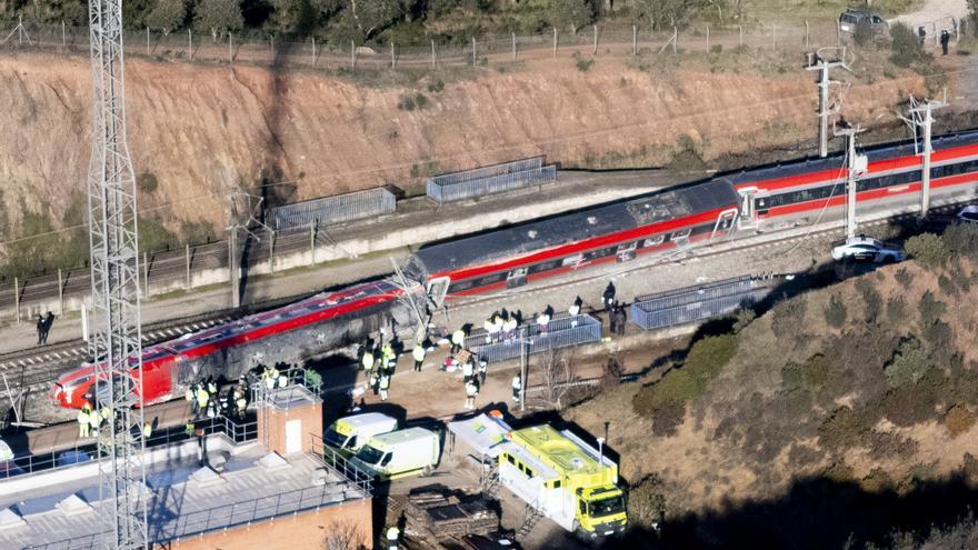 Brutal choque de trenes