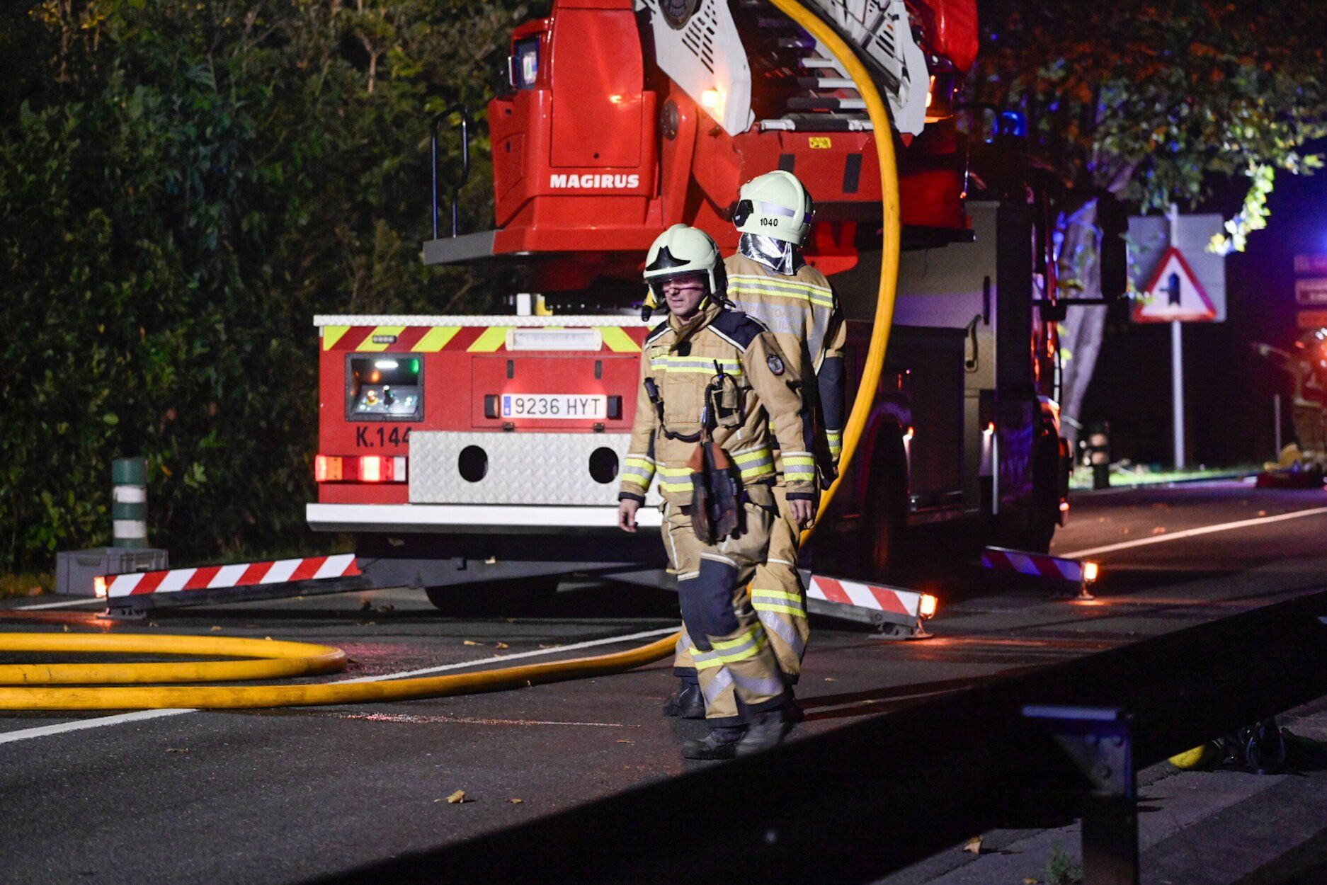 [Fotos] Segundo incendio del mes en Zumaia