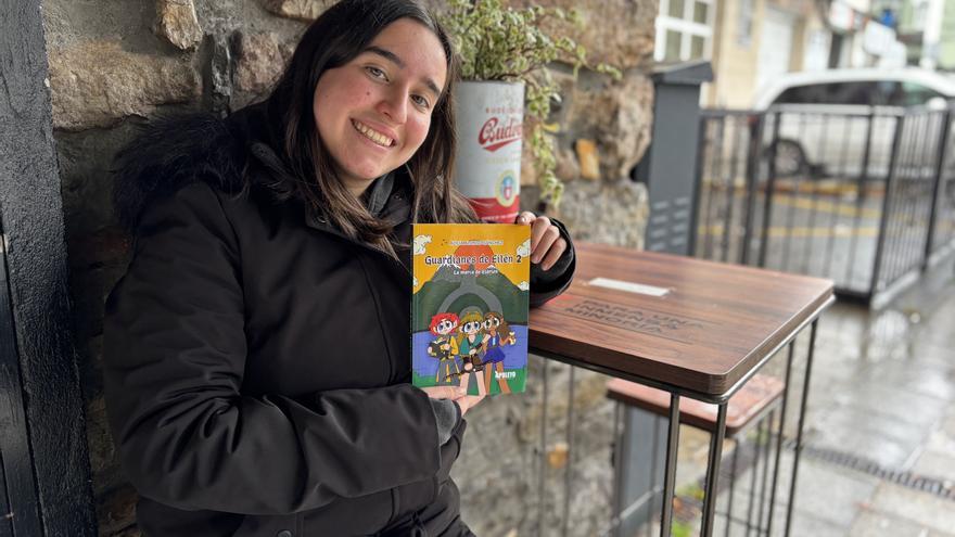 La escritora más joven de Irun vuelve a escena con su segundo libro
