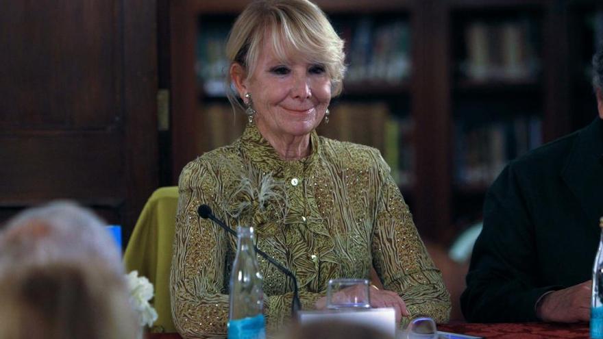 Esperanza Aguirre.