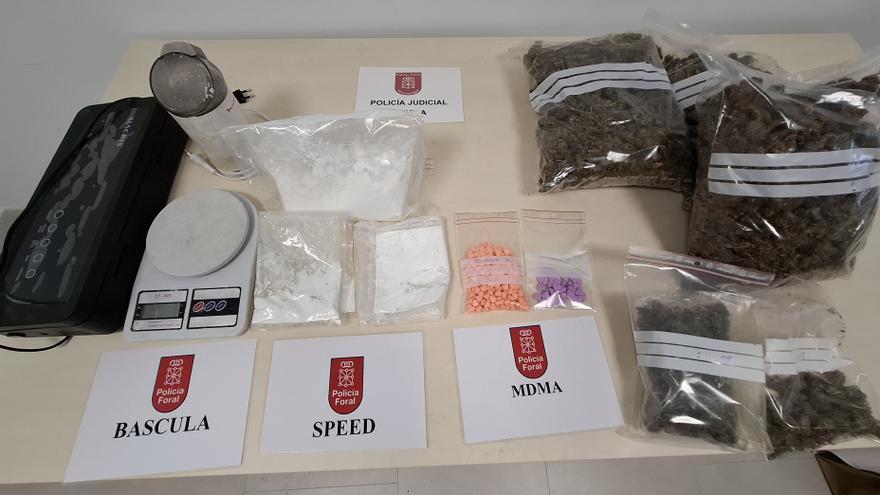 Lo investigaban por robos en viviendas y acabaron descubriendo un narcopiso en Ribaforada