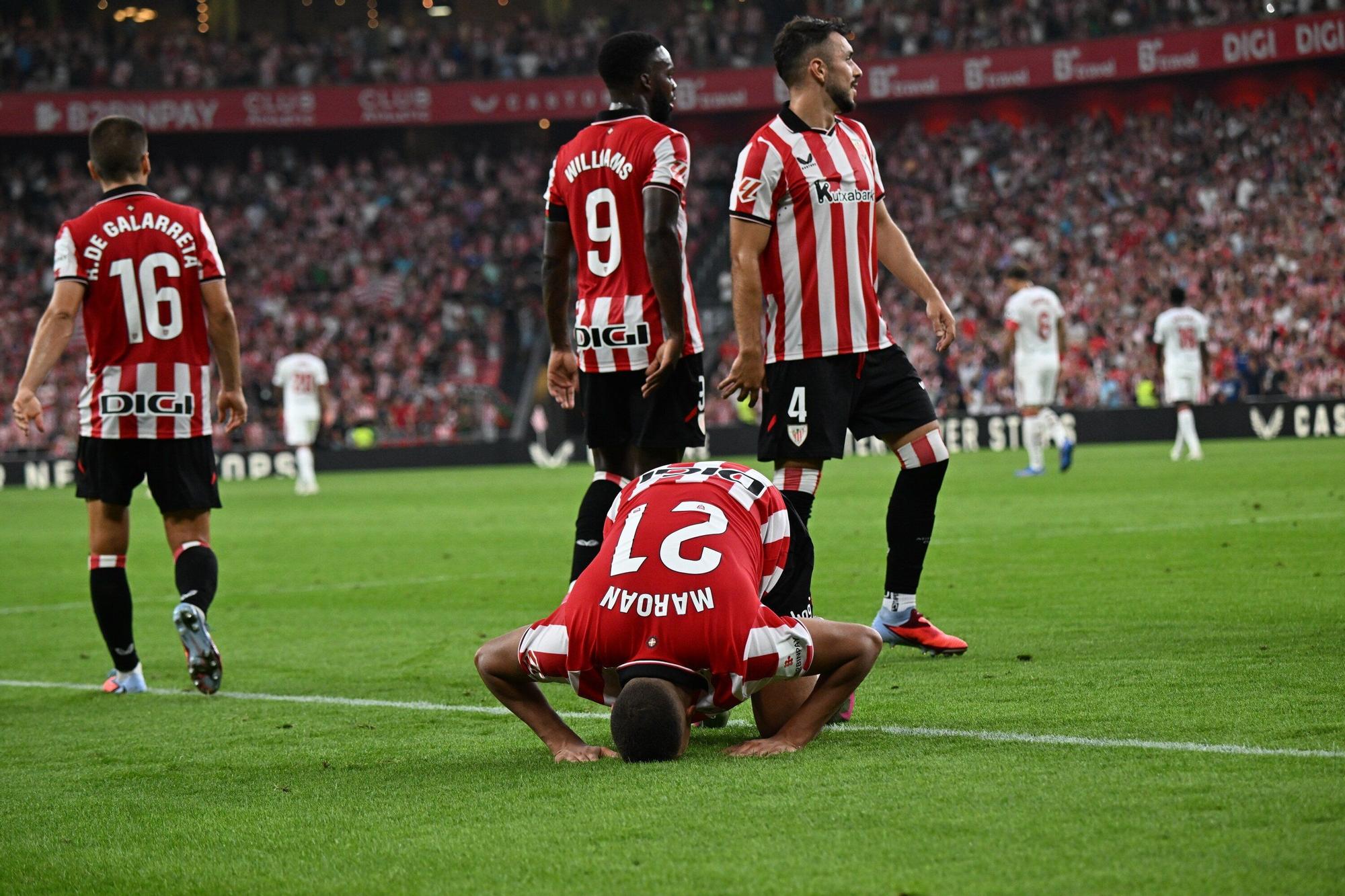 El Athletic-Sevilla, en imágenes