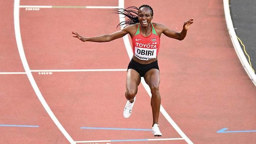 Obiri evita el doblete de Ayana en el 5.000
