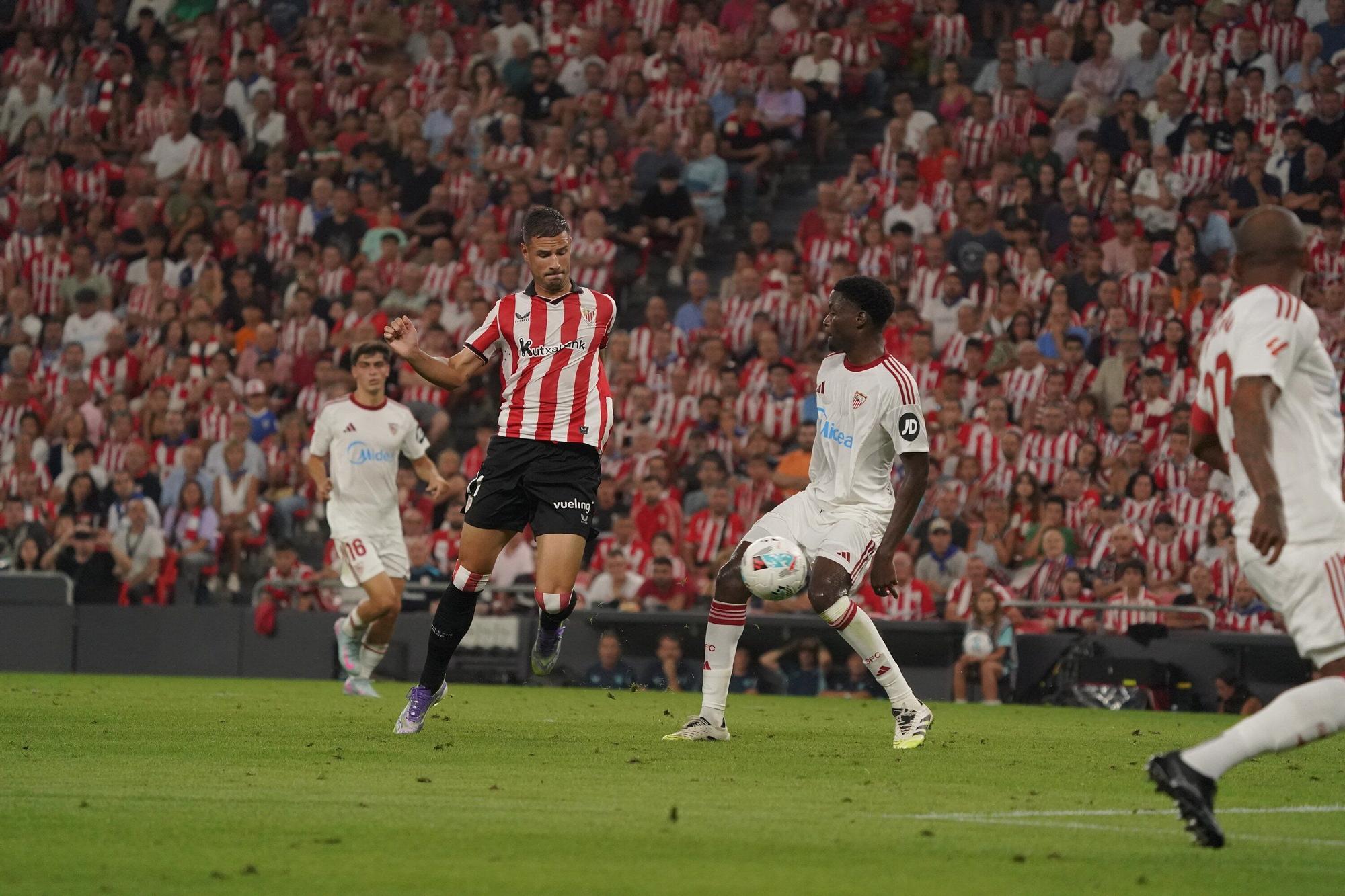 El Athletic-Sevilla, en imágenes