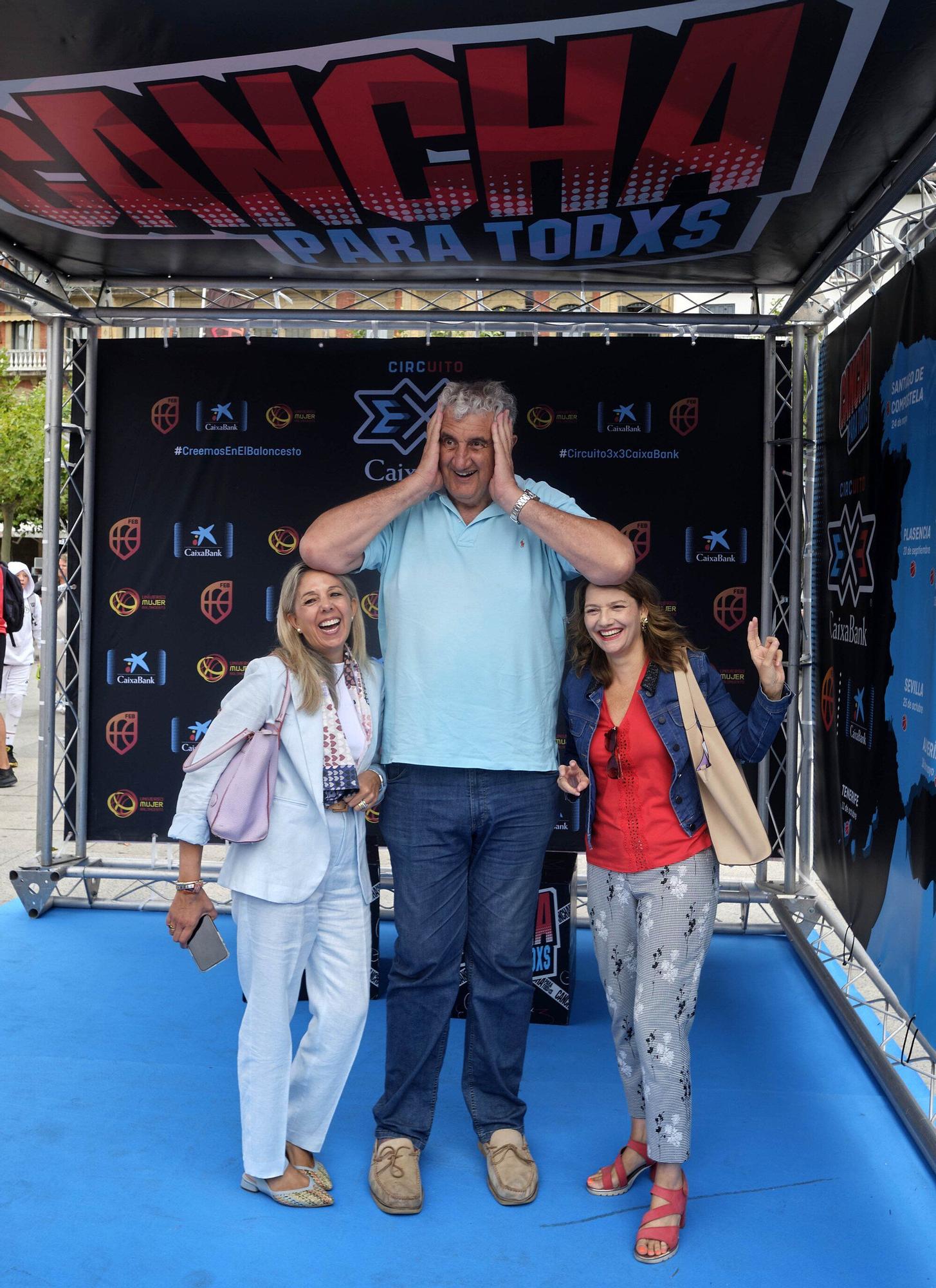 Fotos del circuito 3x3 de baloncesto Caixabank