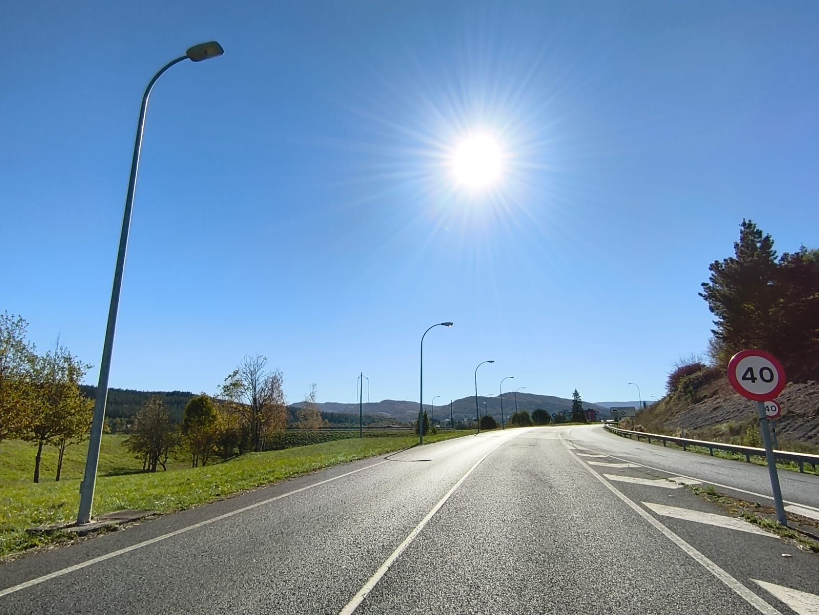Calle Sagarribai en el barrio San José de Amurrio