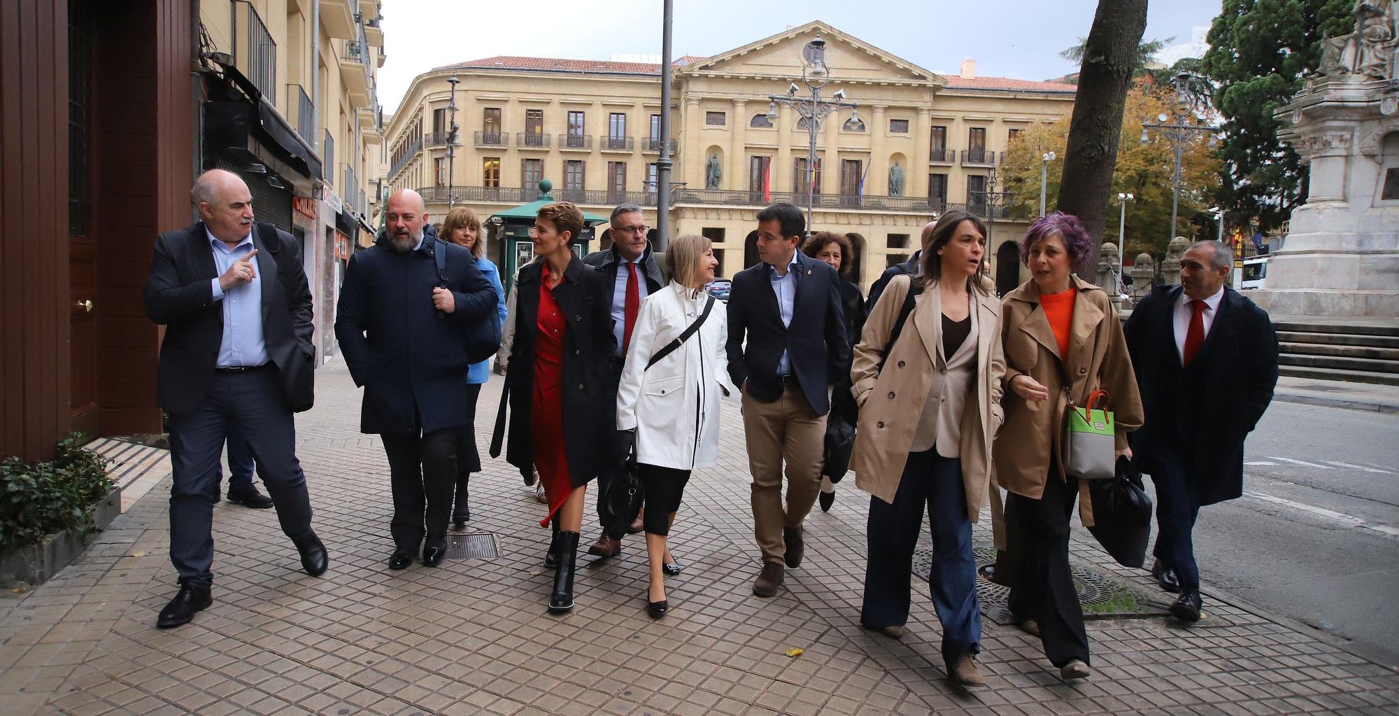 Fotos del debate del estado de la Comunidad foral de 2025