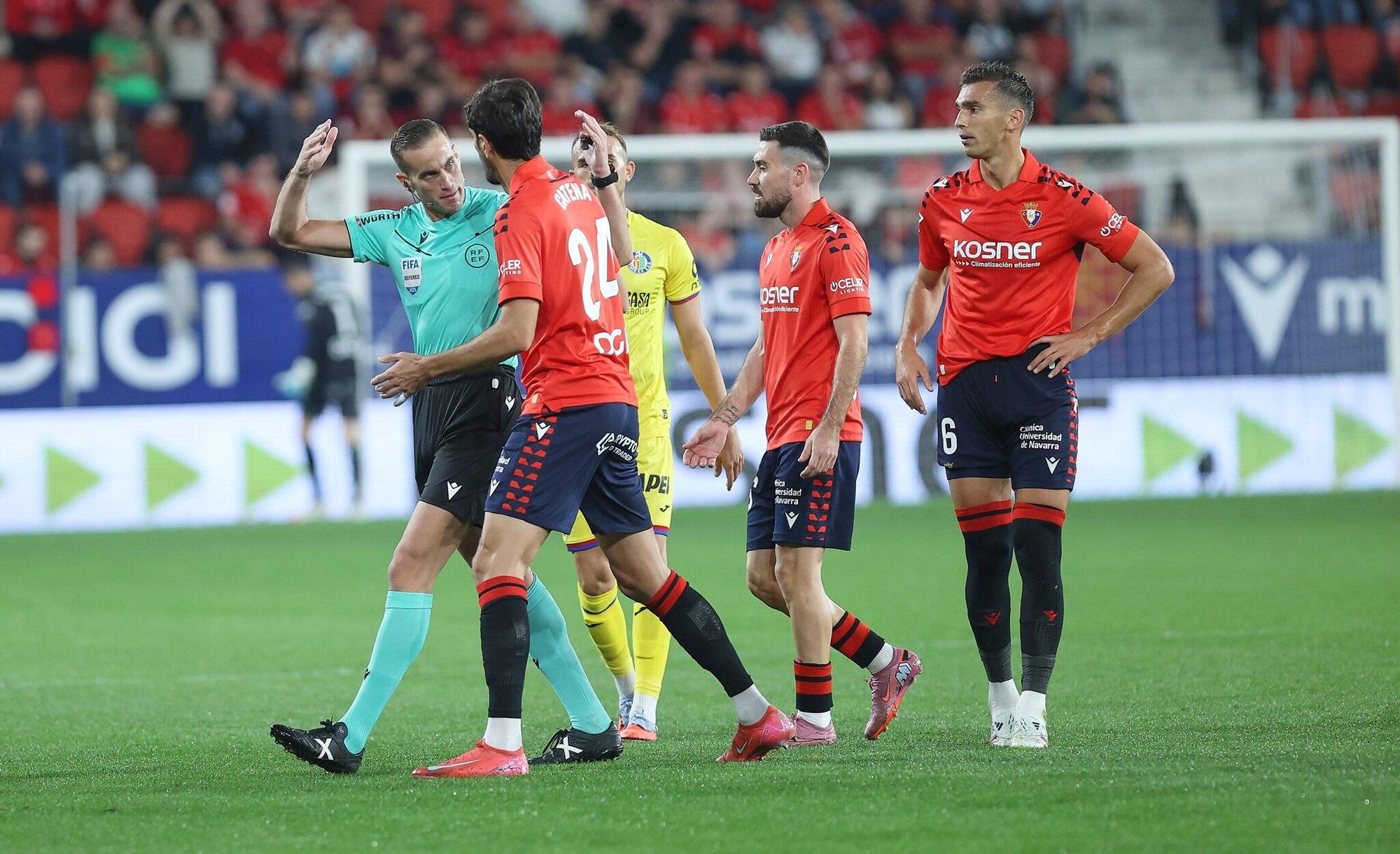 Fotos del Osasuna-Getafe en El Sadar