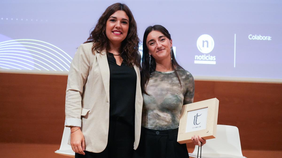 Josune Arakistain también fue reconocida por su talento