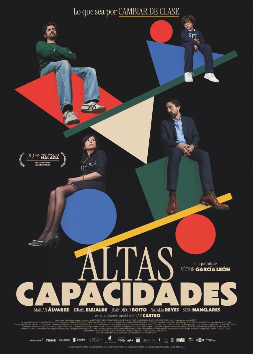 'Altas capacidades' filmaren kartela.