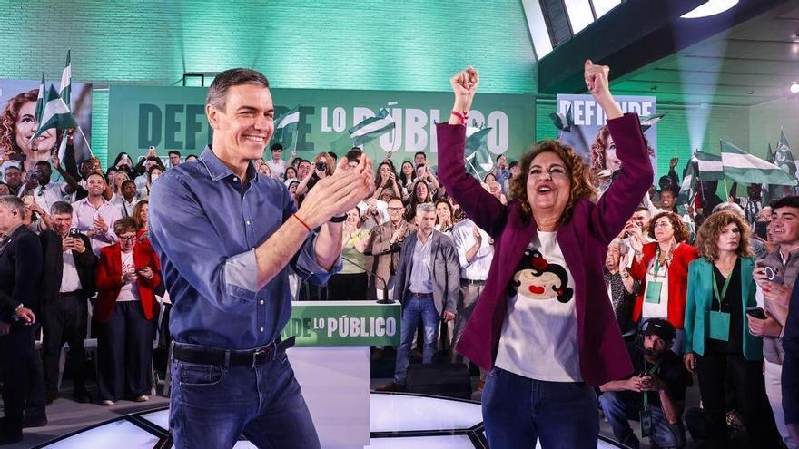 Sánchez carga contra el "pacto de señoros" de Feijóo y Abascal