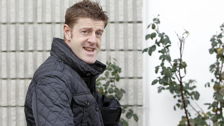 Sergio Fernández, sonriente.