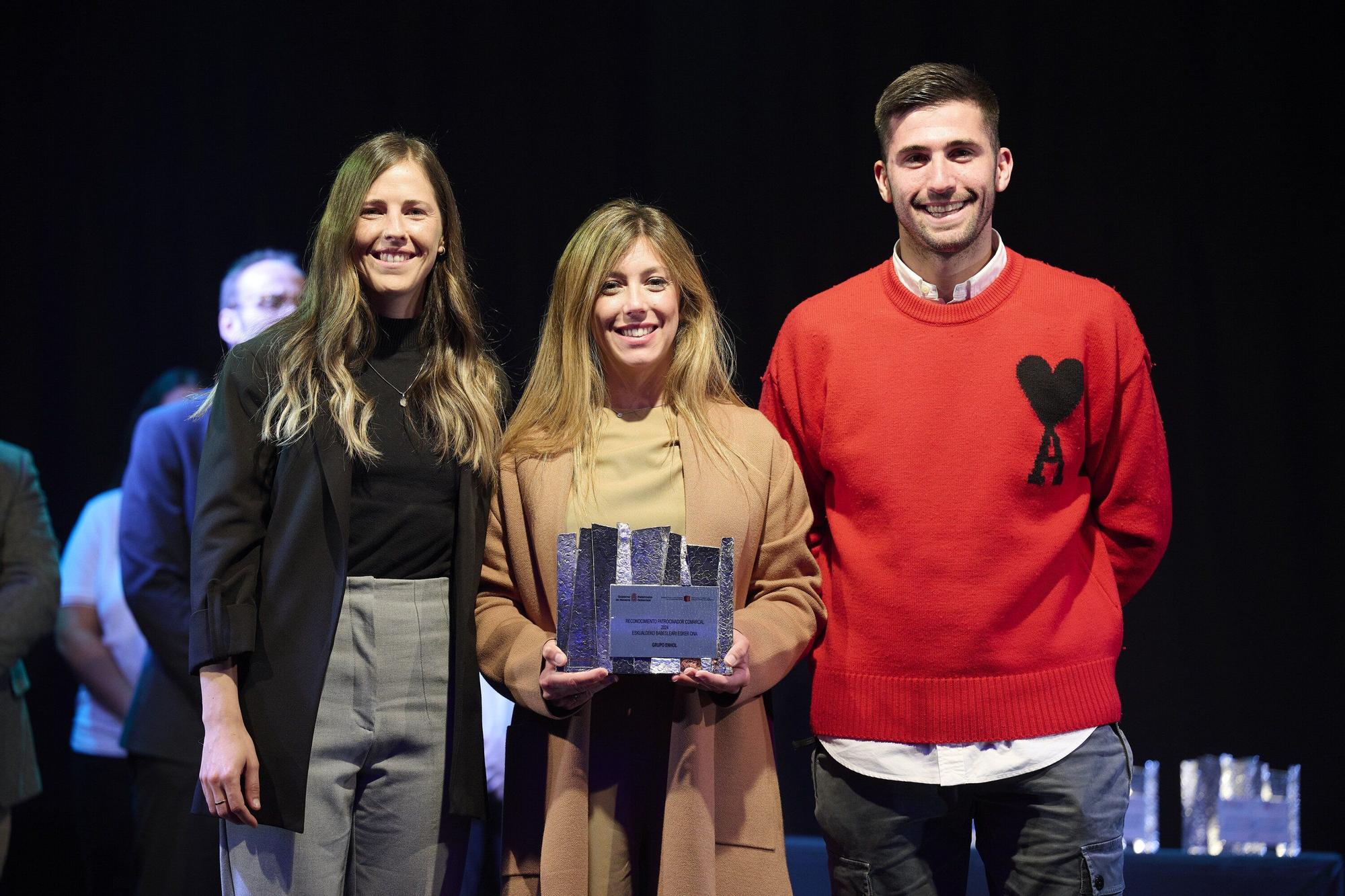 La contribución al deporte se premia