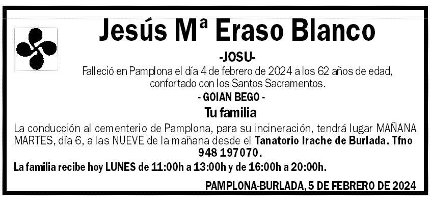 Jesús Mª Eraso Blanco
