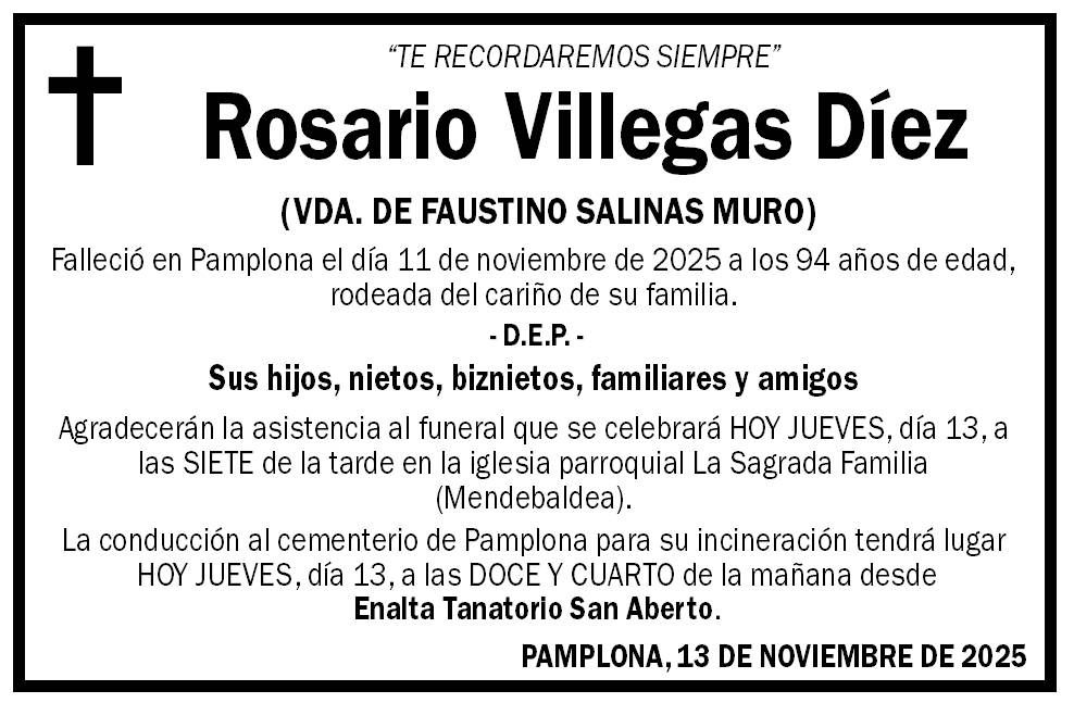 Rosario Villegas Díez