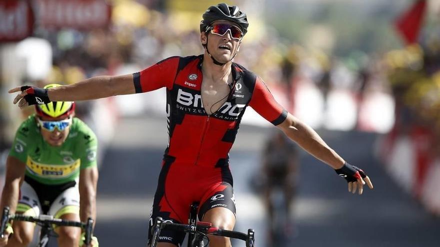 [FOTOS] Van Avermaet también se cruza en el camino de Sagan