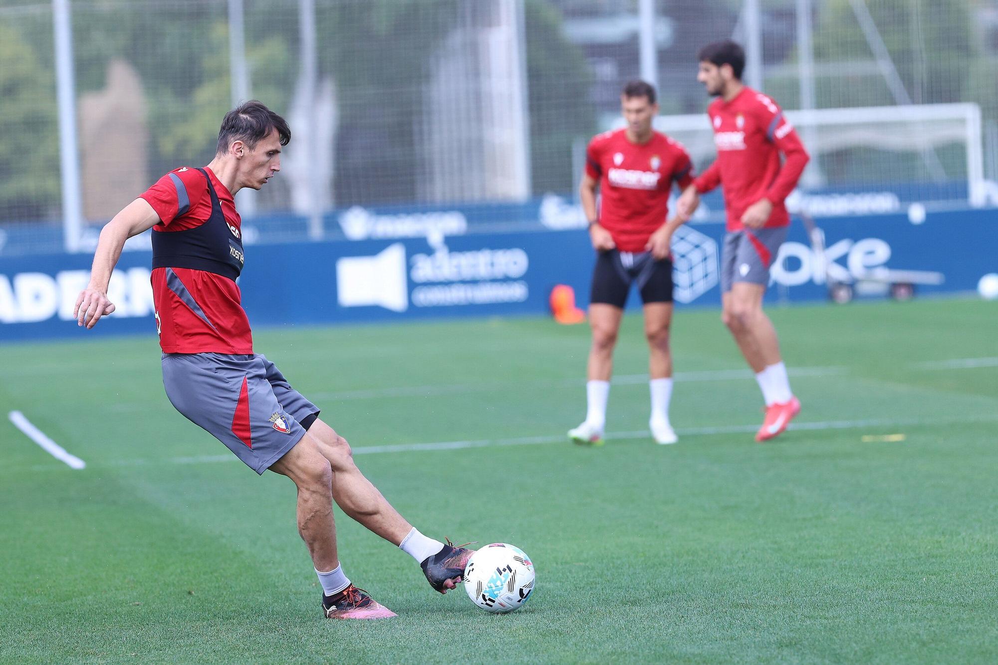 Fotos del entrenamiento de Osasuna (miércoles 10 de septiembre de 2025)