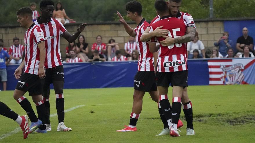 Athletic 1-0 Ponferradina: partido completo