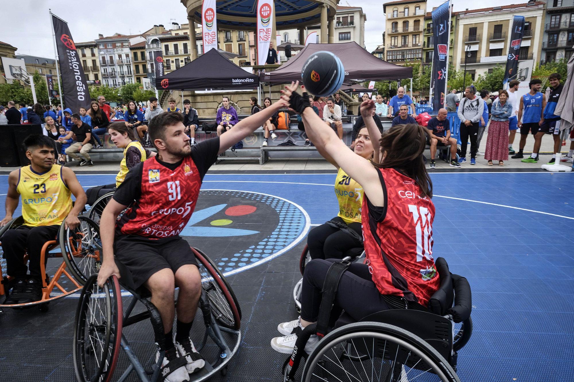 Fotos del circuito 3x3 de baloncesto Caixabank