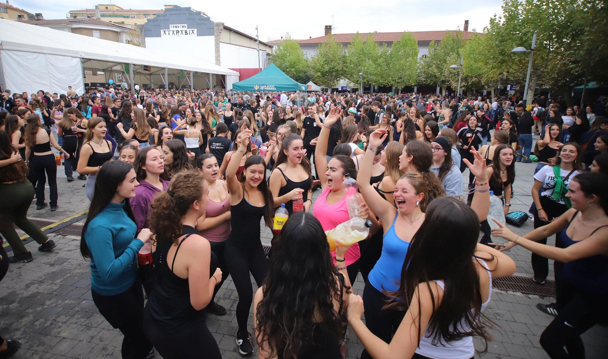Fotos: Nafarroa Oinez 2025 en la ikastola Paz de Ziganda de Villava - Atarrabia