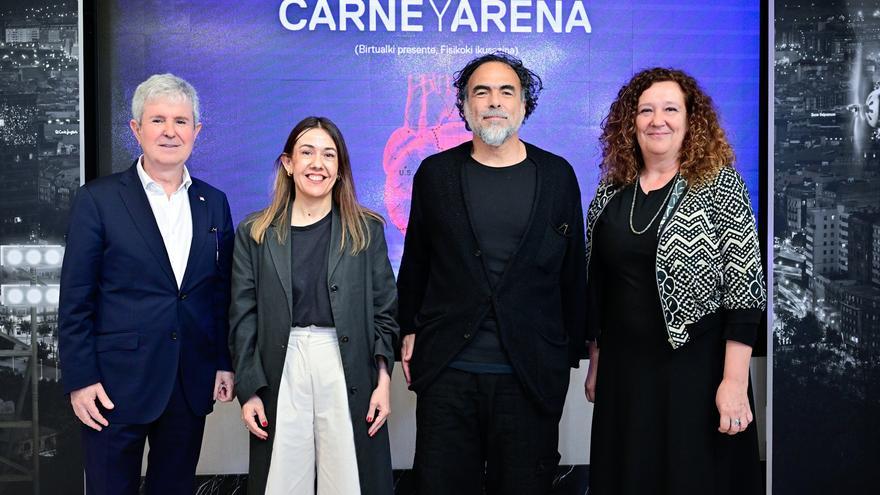 El cineasta Alejandro González Iñarritu, en la Sala BBK