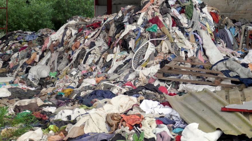 El depósito de residuos de Ziordia supera un volumen de 39.616 metros cúbicos