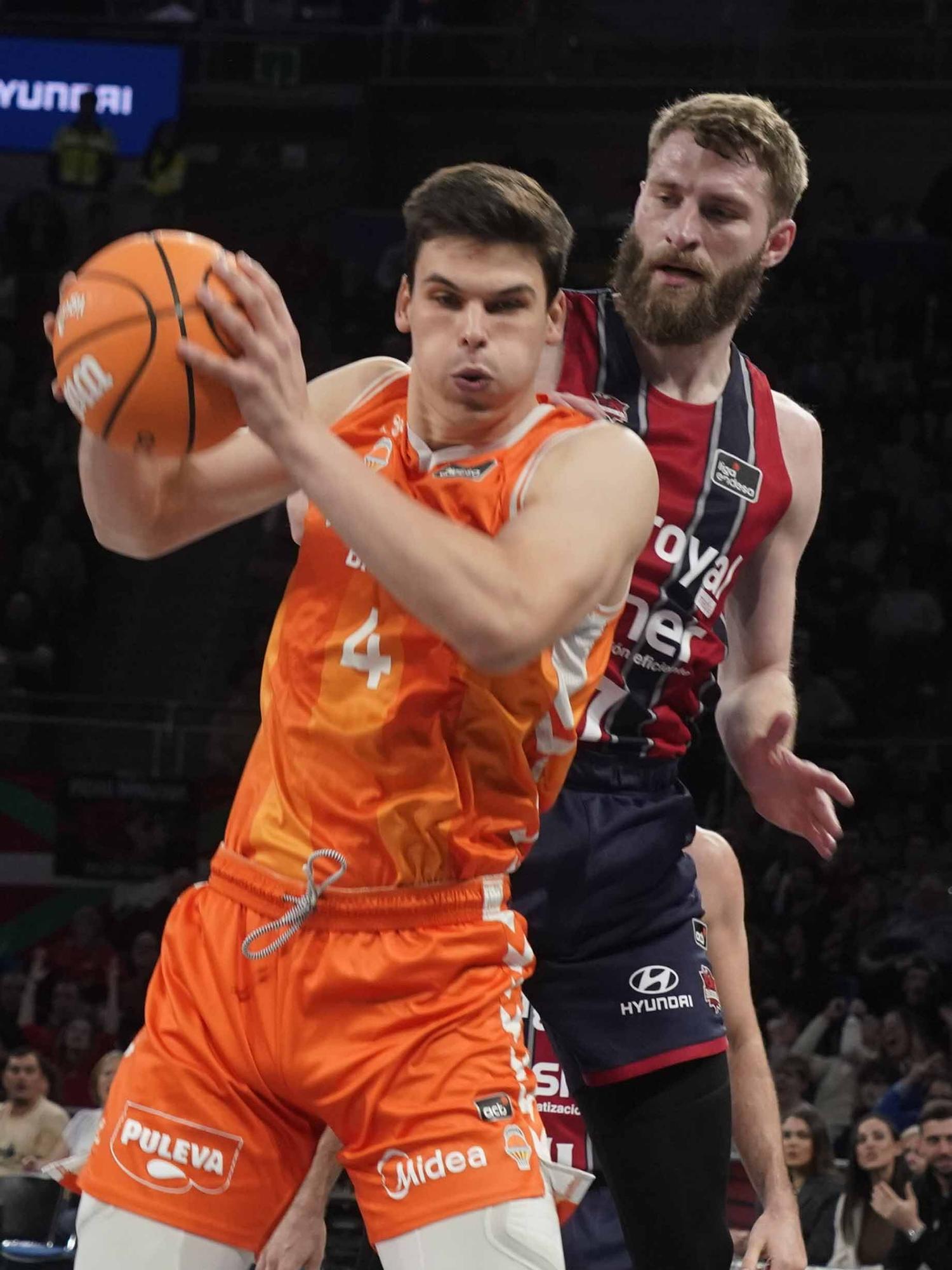 En imágenes: Derrota del Baskonia ante el Valencia Basket