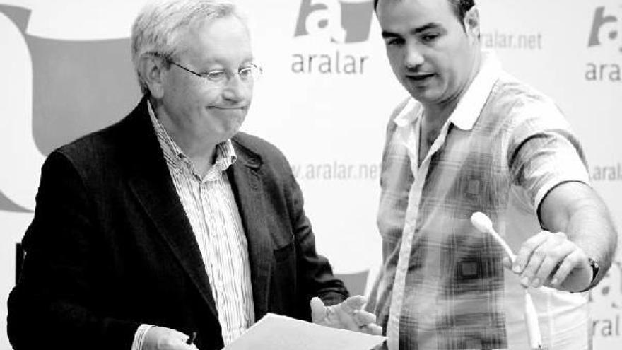 El coordinador general de Aralar y candidato de NaBai, Patxi Zabaleta.