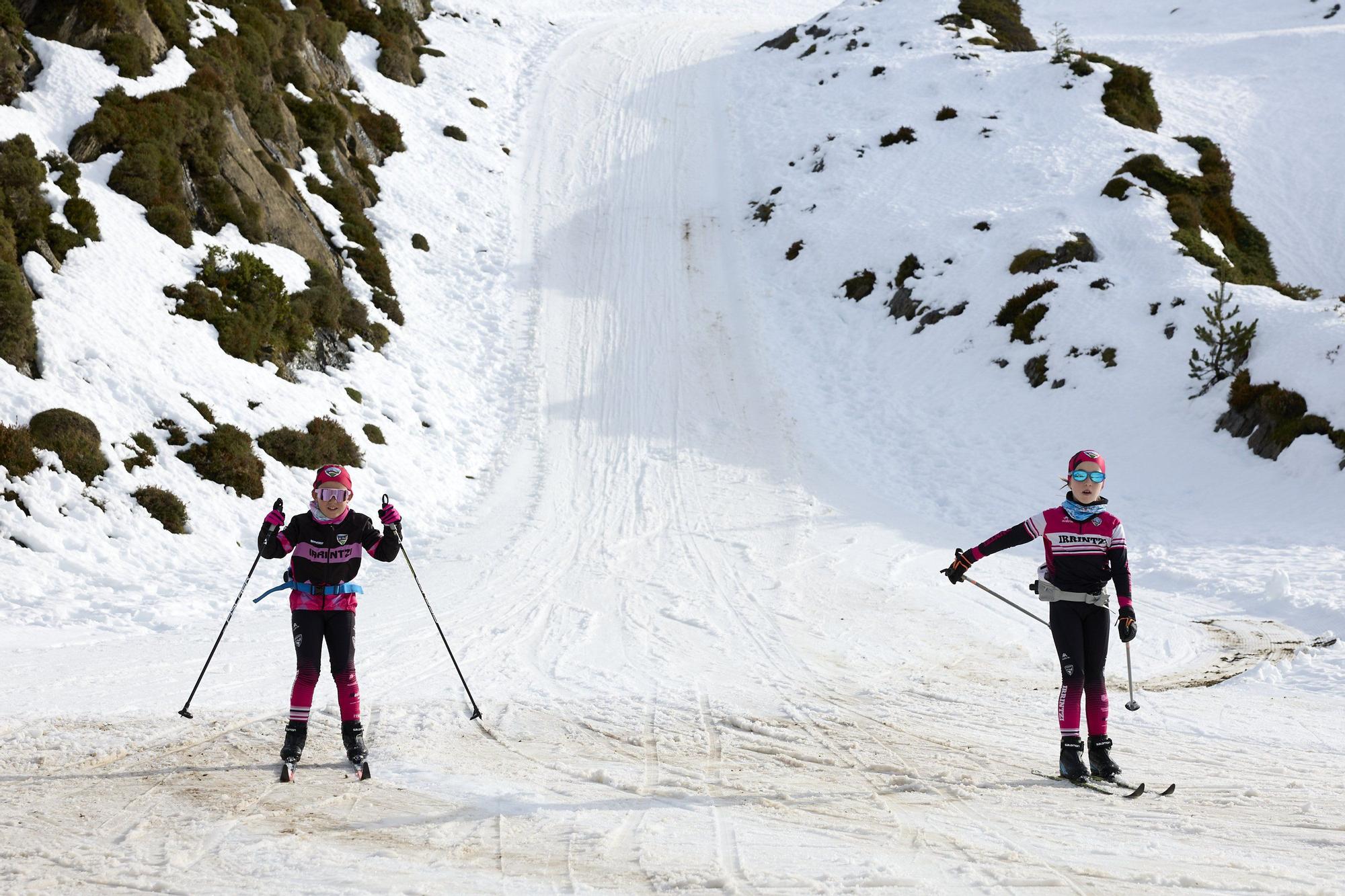 Día de nieve en Belagua