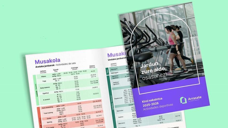 Full fitness y escalada, las grandes novedades de la nueva oferta deportiva en Arrasate