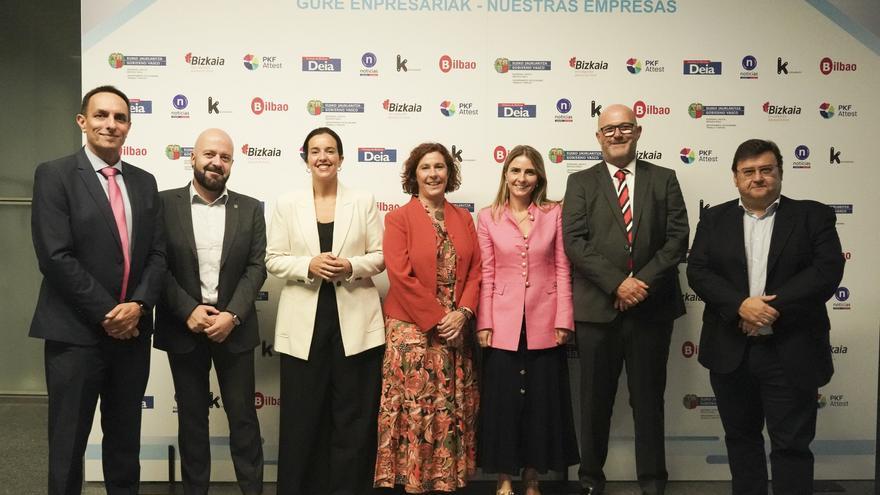 En imágenes: una cosecha cercana de ideas y empuje que hacen empresa de la buena en los Euskadi Sariak 2025