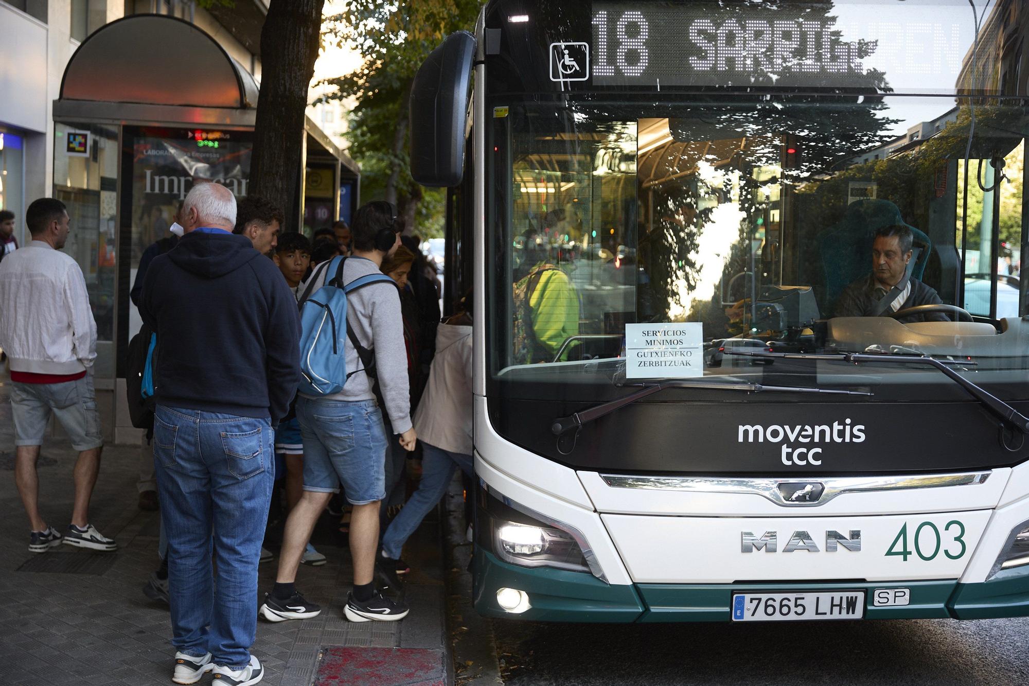 Huelga en el servicio de villavesas este martes 9 de septiembre