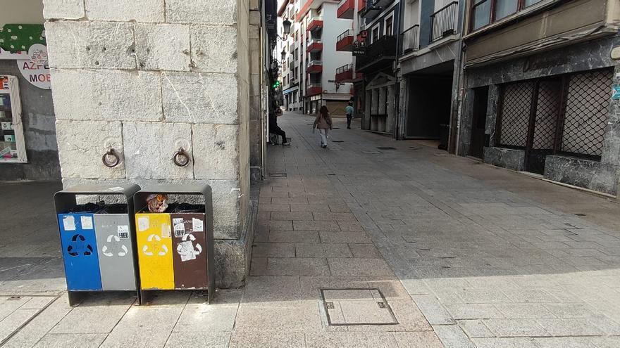 El PNV denuncia la falta de limpieza de las calles de Azpeitia