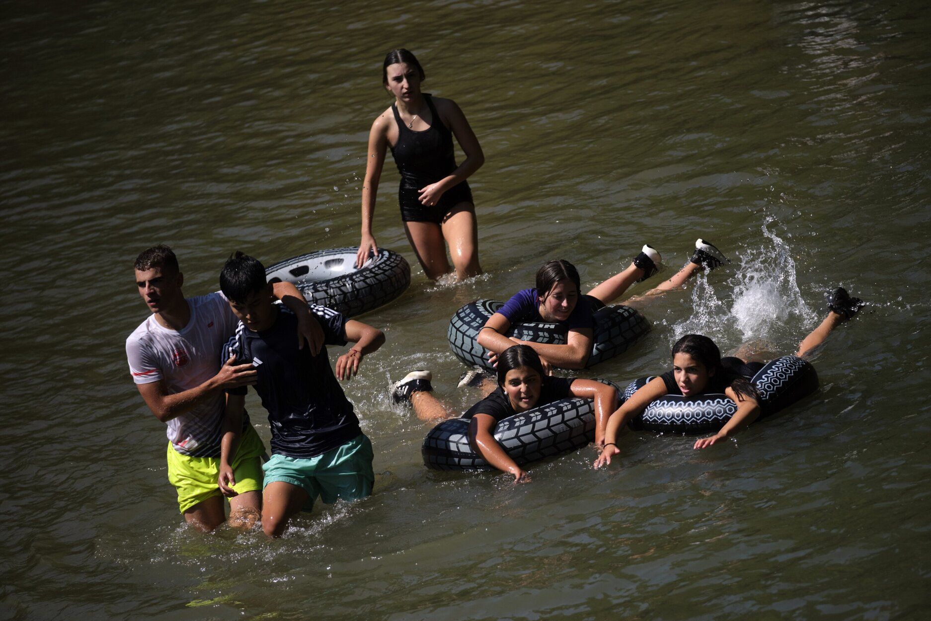 Fotos del inicio de las fiestas de Estella-Lizarra