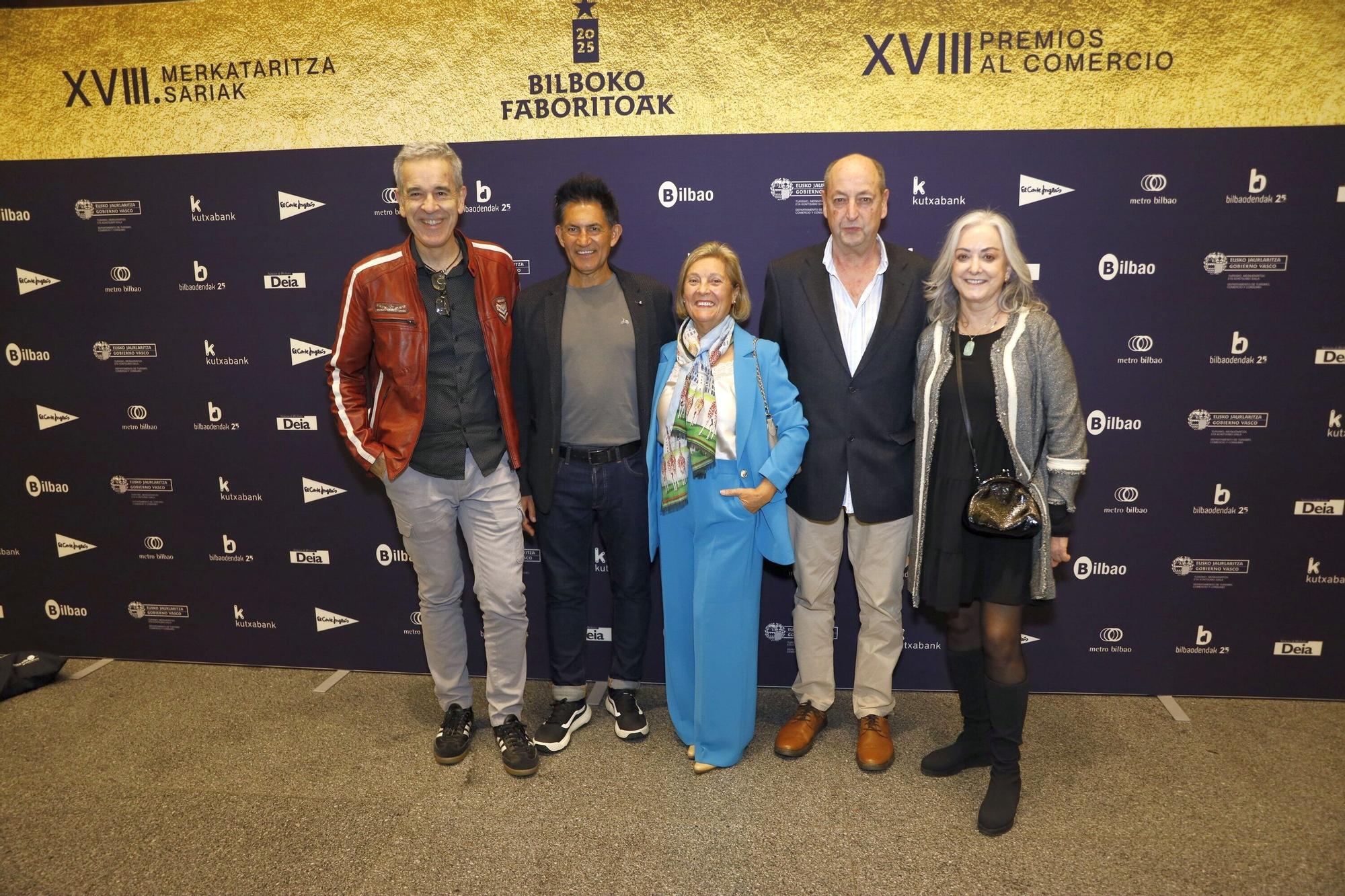 Jorge Aio, Iñaki Alcubilla, Julia Diéguez, Adolfo Lorente y María Loizaga.