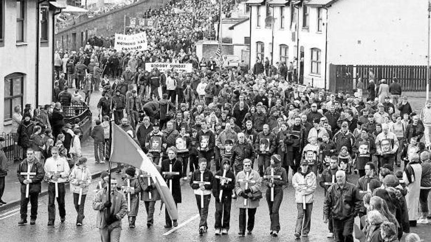 Derry recuerda el 40 aniversario del &#039;Domingo sangriento&#039;
