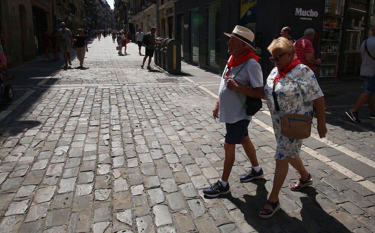 Ola de calor en Navarra: Pamplona se achicharra