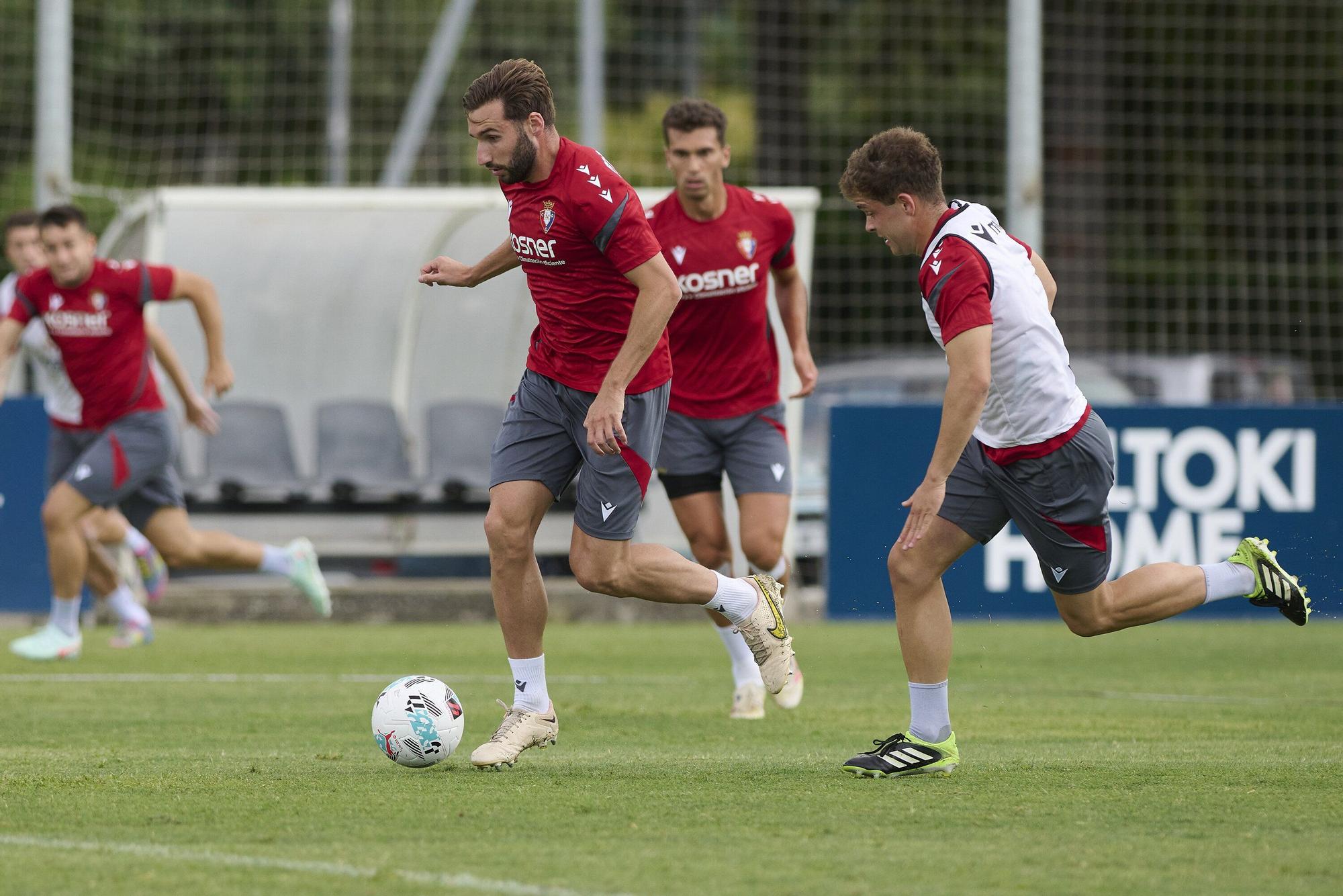 Fotos del entrenamiento de tarde de Osasuna (23/07/2025)