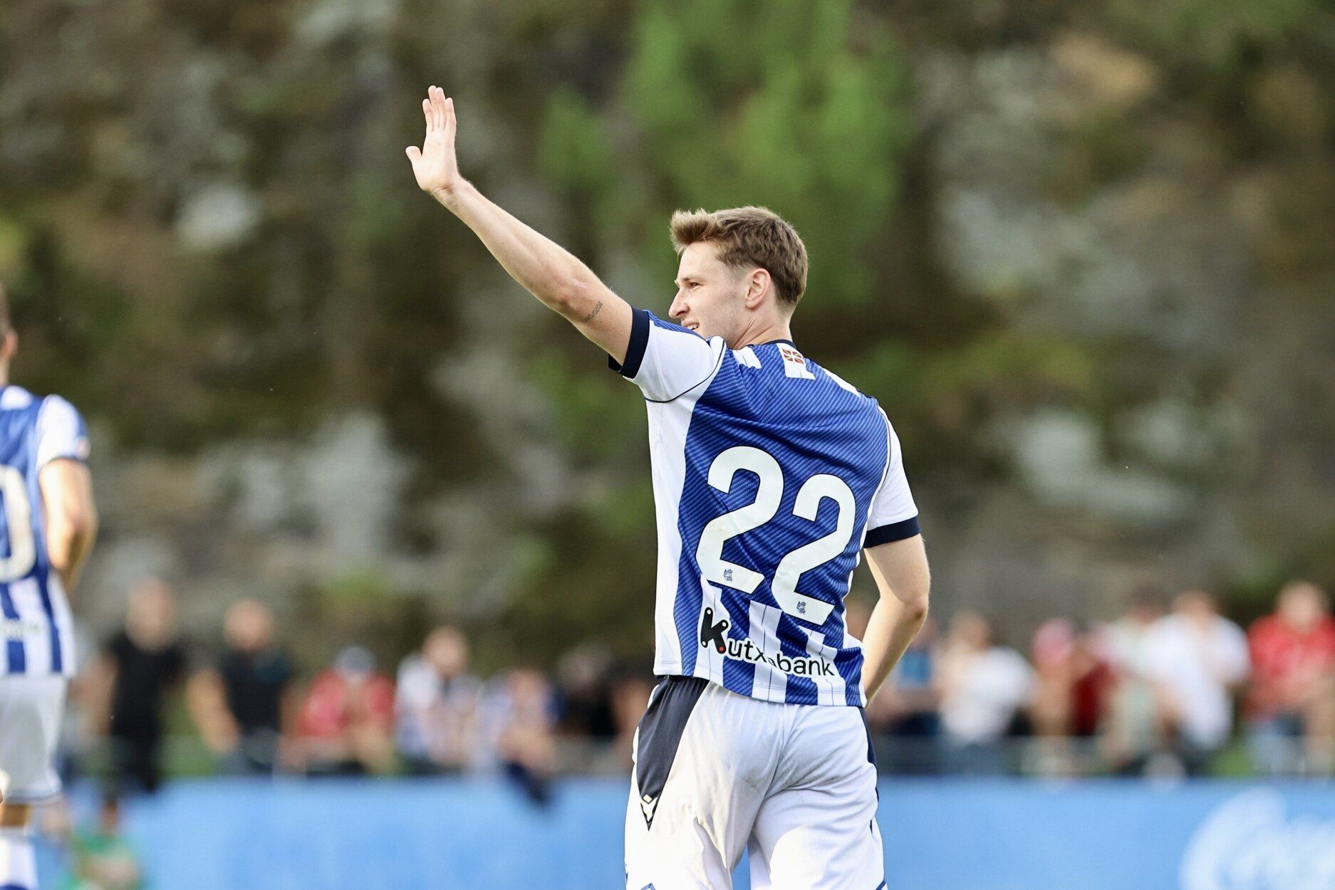 Real Sociedad-Osasuna: Zubieta disfruta del amistoso