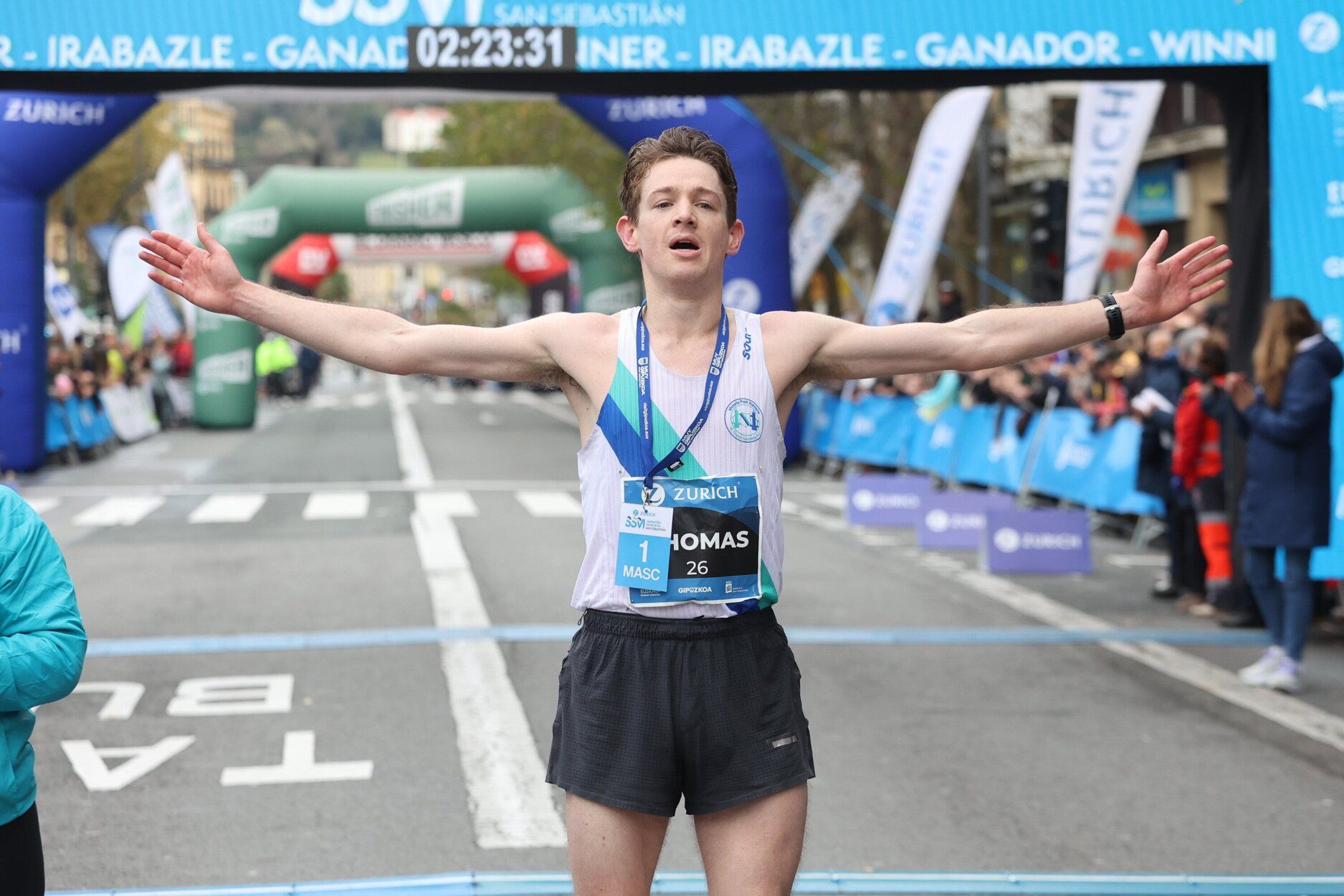 La 46 edición de la Maratón de San Sebastián, en imágenes