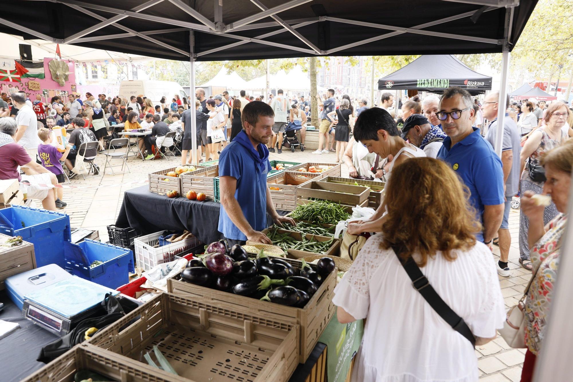 En imágenes: La fiesta sigue en la segunda jornada de Aste Nagusia