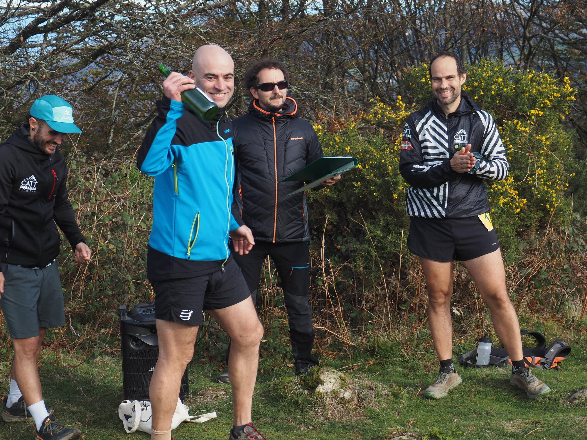 La llegada de los corredores a Karakate, en imágenes