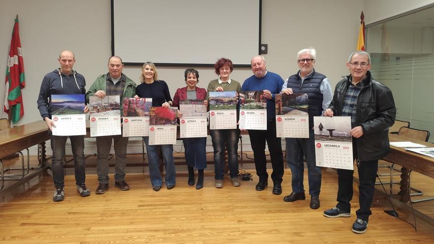 Beasain pone en circulación 2.600 calendarios de 2026