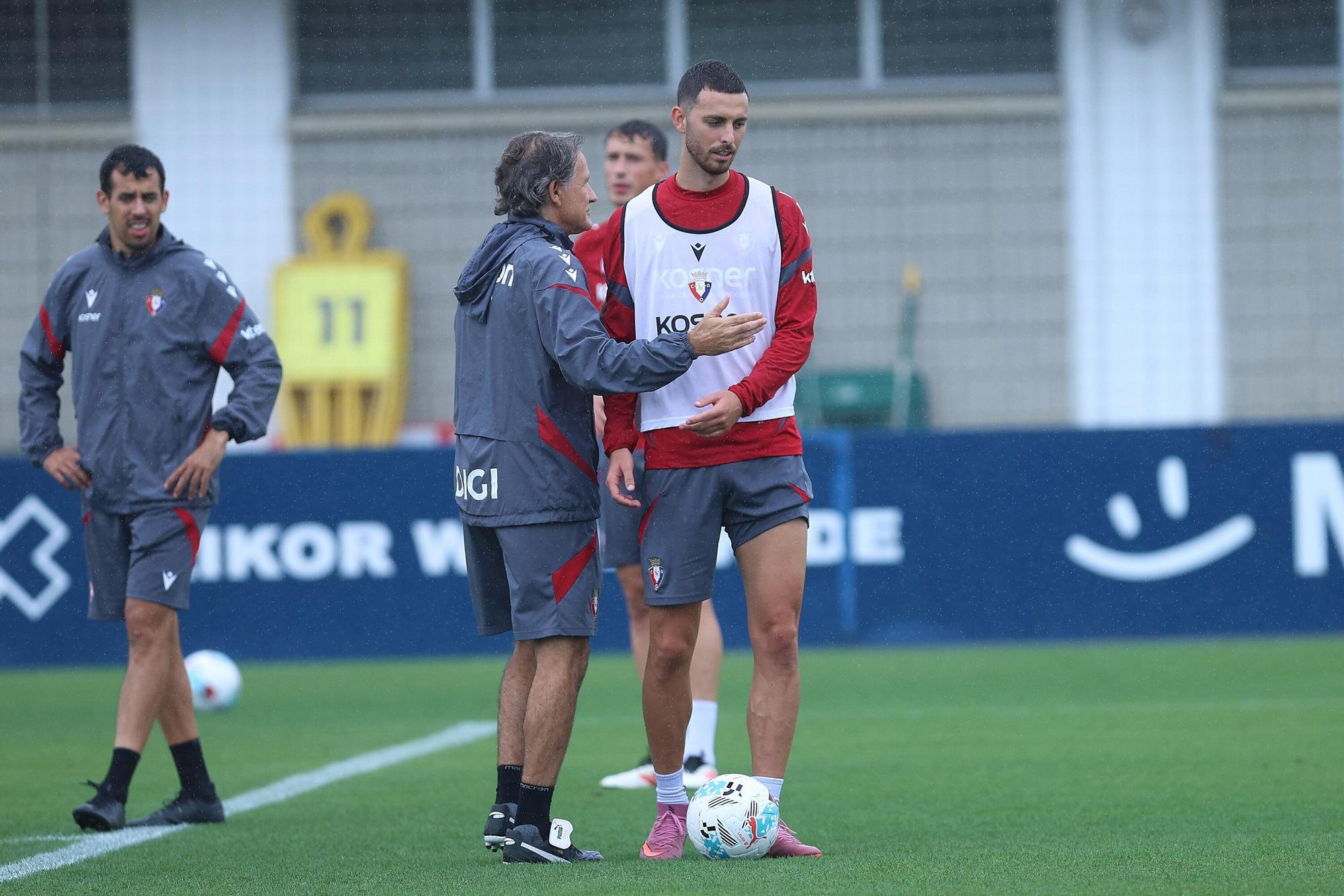 Fotos del entrenamiento de Osasuna (21/08/2025)