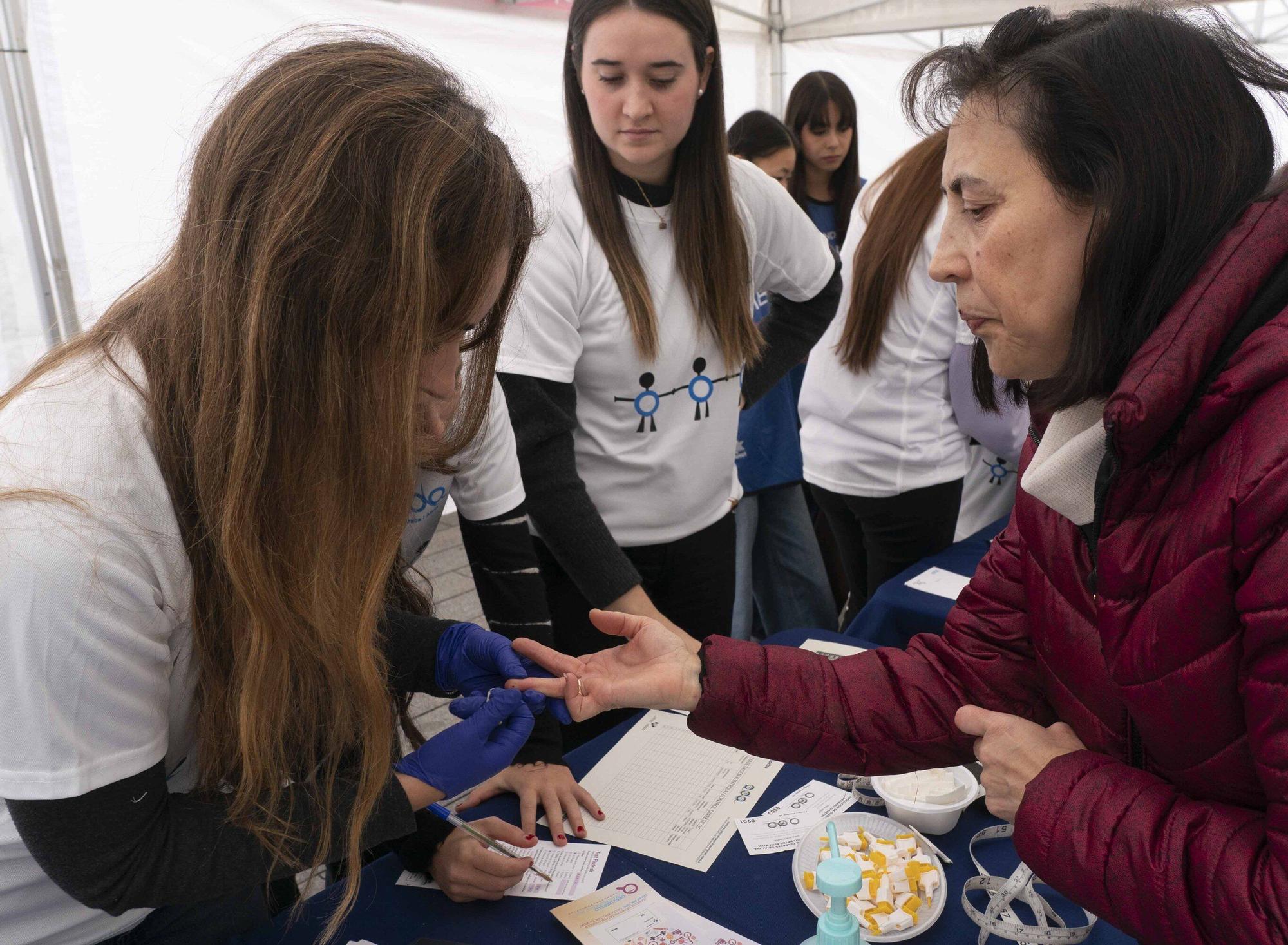 En imágenes: Vitoria se une al día mundial de la diabetes