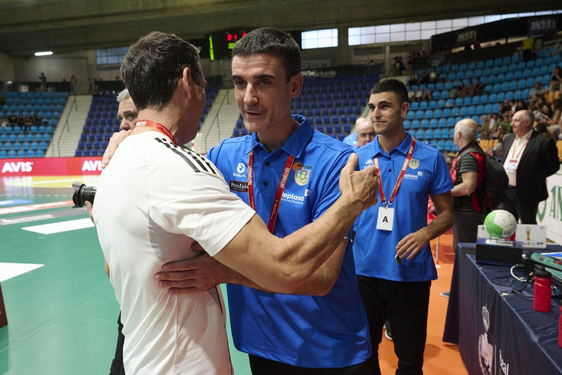 Fotos de las semifinales de la Supercopa Ibérica de balonmano en Anaitasuna