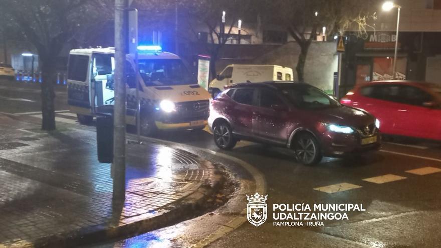 Herida grave una ciclista atropellada en Ermitagaña: 25 accidentes y siete heridos el fin de semana en Pamplona